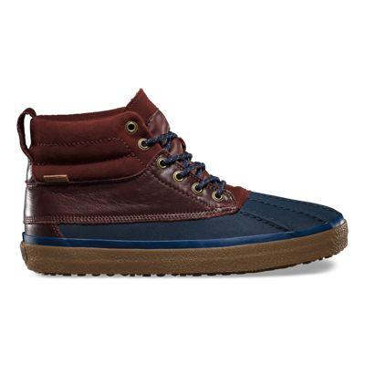 Vans Mens Shoes Skate Shoes Mens Shoes Mens Sandals Sk8-hi Del Pato Mte Ca (navy/bitter Chocolate)