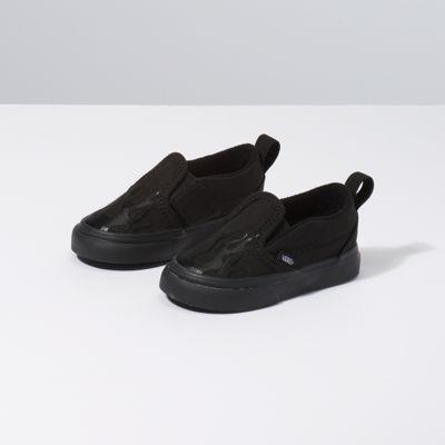Vans Toddler Glossy Flame Slip-on V (black/black)
