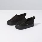 Vans Toddler Glossy Flame Slip-on V (black/black)