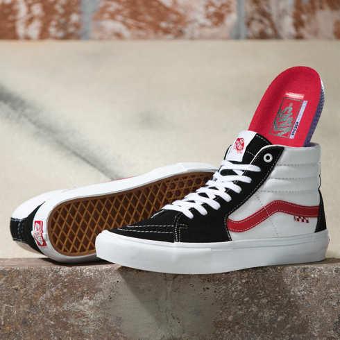Vans Athletic Skate Sk8-hi (black/red)