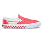 Vans Checker Sidewall Slip-on (spiced Coral/true White)