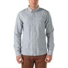 Vans Tressel Buttondown Shirt (dark Denim/white) Mens T-shirts