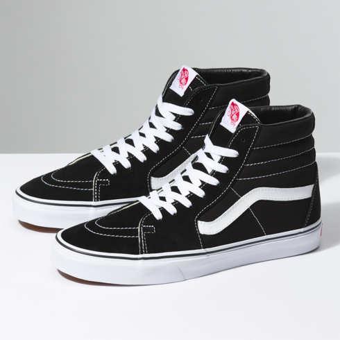 Vans Sk8-hi (black/black/white)