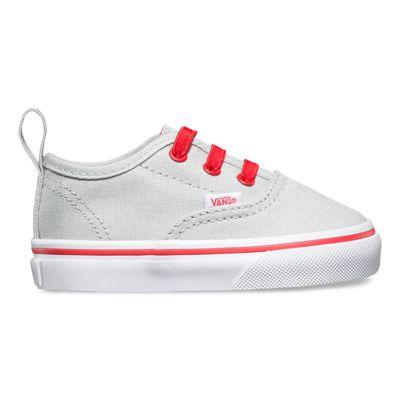 Vans Toddlers Authentic V Lace (glacier Gray/bittersweet)