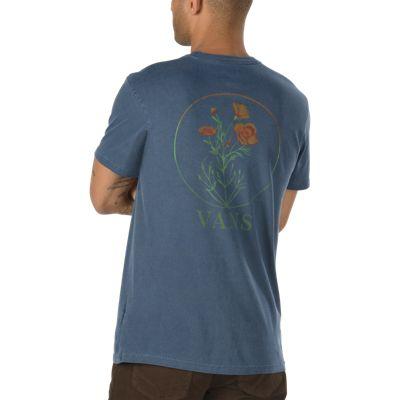 Vans Vintage California Bred T-shirt (dress Blues)