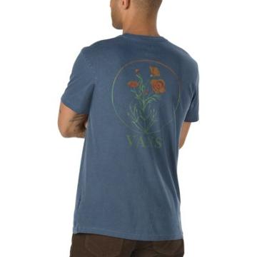 Vans Vintage California Bred T-shirt (dress Blues)