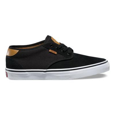 Vans Mens Shoes Skate Shoes Mens Shoes Chima Estate Pro (black/white/tan)