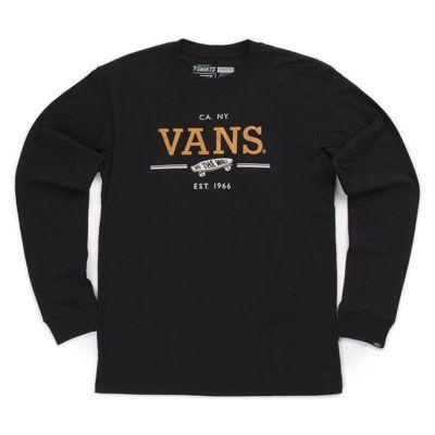 Vans Mens Shoes Skate Shoes Mens Shoes Mens Sandals Boys Luxury Goods Ls T-shirt (black) Tank Tops