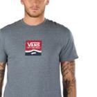 Vans Side Stripe Box T-shirt (heather Grey)