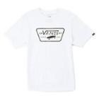 Vans Boys Full Patch Fill T-shirt (white Camo)