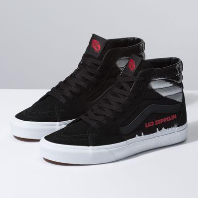 Vans X Led Zeppelin Sk8-hi (black/true White)