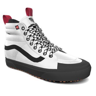 Vans Customs True White Leather Sk8-hi Vansguard (customs)