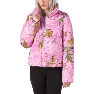 Vans Realtree Xtra  X Vans Foundry Puffer Jacket (realtree Xtra/pink)