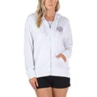 Vans 2017 Vuso Lock Up Zip Hoodie (white)