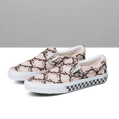 Vans Customs Snake Checkerboard Slip-on Wide (customs)