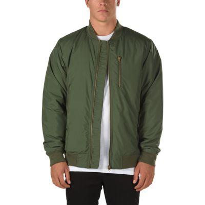 Vans Barlowe Bomber Jacket (surplus Green)