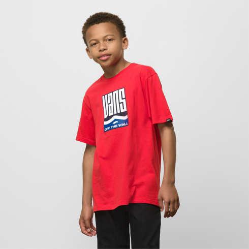 Vans Kids Vans Maze T-shirt (true Red)