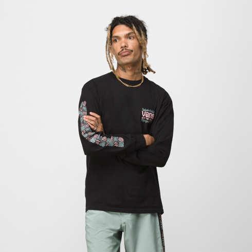 Vans Vibe Check Long Sleeve T-shirt (black)