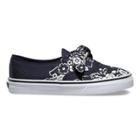 Vans Floral Bandana Authentic Knotted (parisian Night True White)