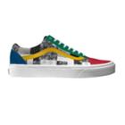 Vans Customs Paisley Patchwork Comfycush Old Skool Shoes Black