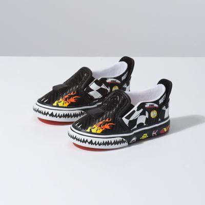 Vans Toddler Vansracer Asher V (black/scarlet)