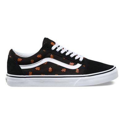 Vans Mlb Old Skool (san Francisco/giants/black)