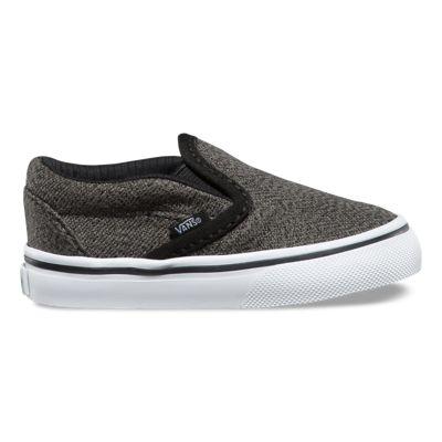 Vans Toddler Suiting Slip-on (black/true White)