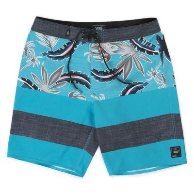 Vans Era 19 Boardshort (blue Moon Pit Stop Floral)