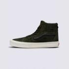 Vans Nubuck Sk8-hi Xl Shoe (olive/black)