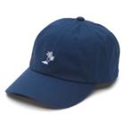 Vans Palm Curved Bill Jockey Hat (dress Blues)