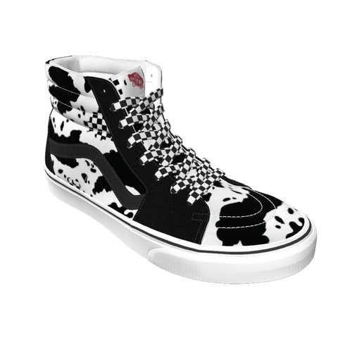 Vans Customs Cow Checkerboard Sk8-hi (customs)