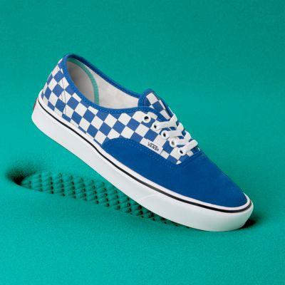 Vans Comfycush Checker Authentic (lapis Blue/true White)