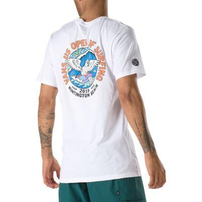 Vans Us Open Salty Seagull Short Sleeve T-shirt (white)