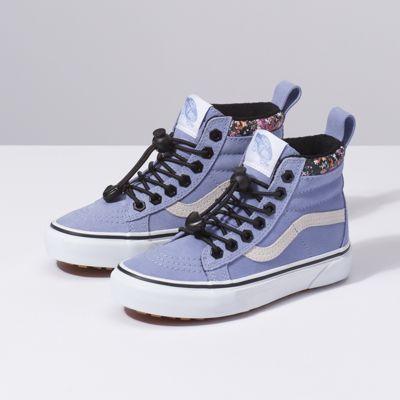 Vans Kids Sk8-hi Mte (toggle Lace/lavender Lustre)