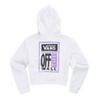 Vans Girls Every Year Crop Hoodie (white)