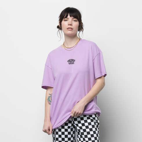 Vans Worldwide Oversized Tee (sheer Lilac)
