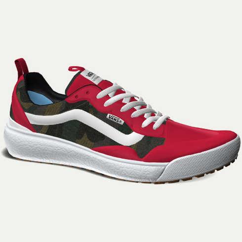 Vans Customs Racing Red Camo Ultrarange Exo (customs)