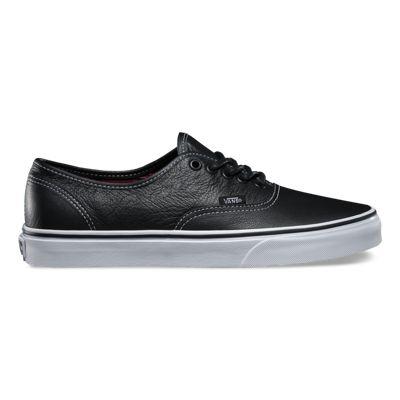 Vans Mens Shoes Skate Shoes Mens Shoes Mens Sandals Leather Authentic (black/plaid)