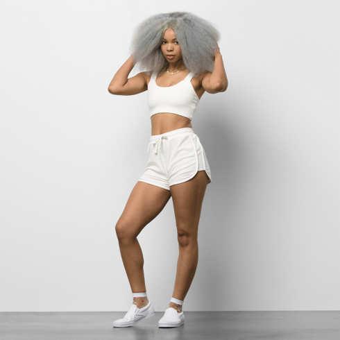 Vans Teri Sporty Terry Cloth Short (marshmallow)