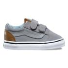 Vans Toddler C & L Old Skool V (frost Gray/acid Denim)