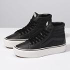 Vans Leather Sk8-hi Platform 2.0 (snake/black)