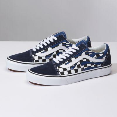 Vans Checker Flame Old Skool (navy True White)