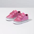 Vans Toddler Glitter Style 23 V (azalea Pink/true White)