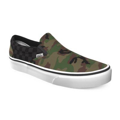 Vans Customs Kids Camo Slip-on (customs)