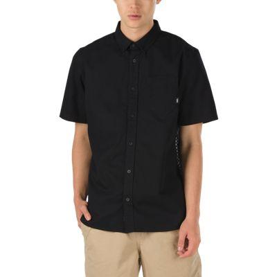 Vans Checker Point Short Sleeve Shirt (black)