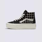 Vans Denim Mix Sk8-hi Tapered Stackform Shoe (black)