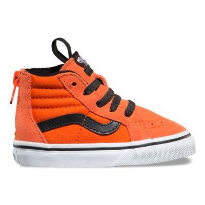 Vans Toddler Sk8-hi Zip (flame/black)
