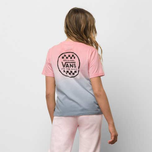 Vans Kids Sunset Wash Bff Tee (lilas/ashley Blue)