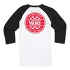 Vans Boys Checker Co. Raglan (white/black)