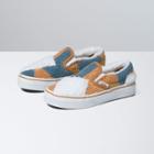 Vans Kids Cozy Cord Classic Slip-on Patchwork (multi)